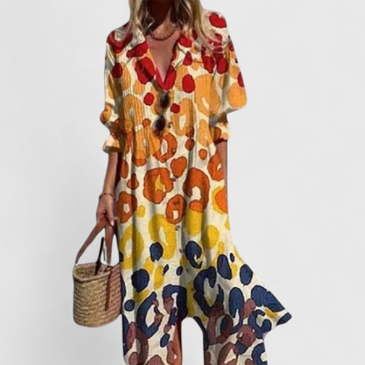 Viona | Elegant Boho Dress