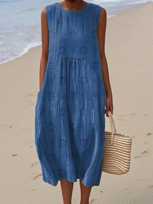 Daisy™ | Pattern Midi Dress